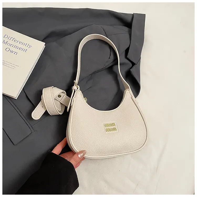Women's Niche Crossbody Bag Beige 2026 - Image 2
