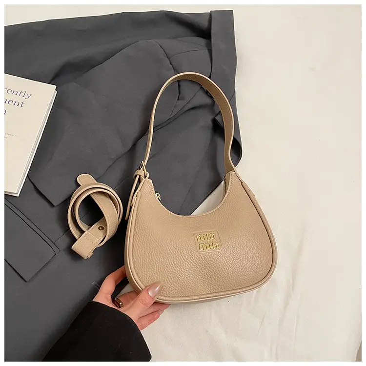 Women's Niche Crossbody Bag Beige 2026 - Image 4