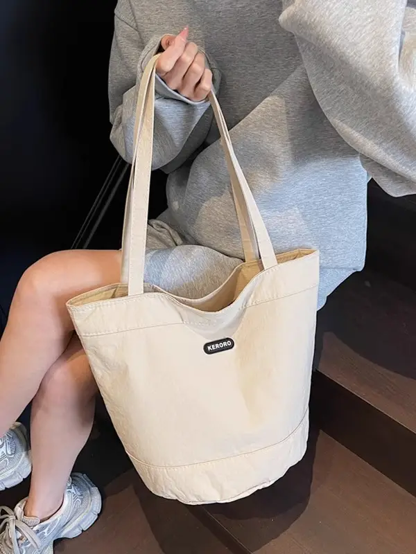 Women Canvas Large Tote Bag 2025 New - Image 6
