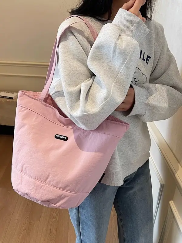 Women Canvas Large Tote Bag 2025 New - Image 9