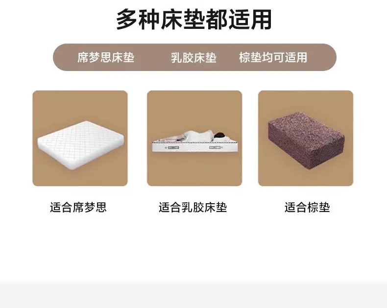 Cross-Border Quilted Waterproof Fitted Sheet Single Piece Thickened Bed Cover Set All-Inclusive Bed Cover Pure Bed Three-Piece Set Mattress Protector — feature 17