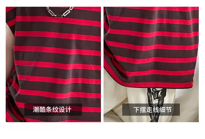 Summer Stripes T-Shirt Vest Sleeveless Vest 2025 Kids — feature 11