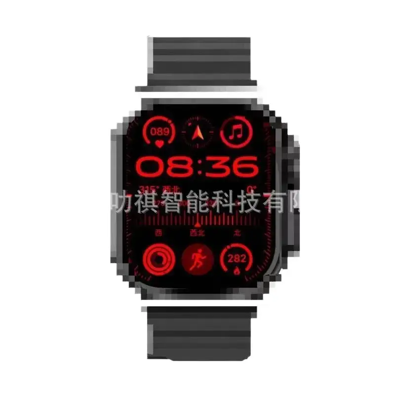 Smart Watch Ultra3 with Bluetooth Headset & 4 Straps Set - Image 5