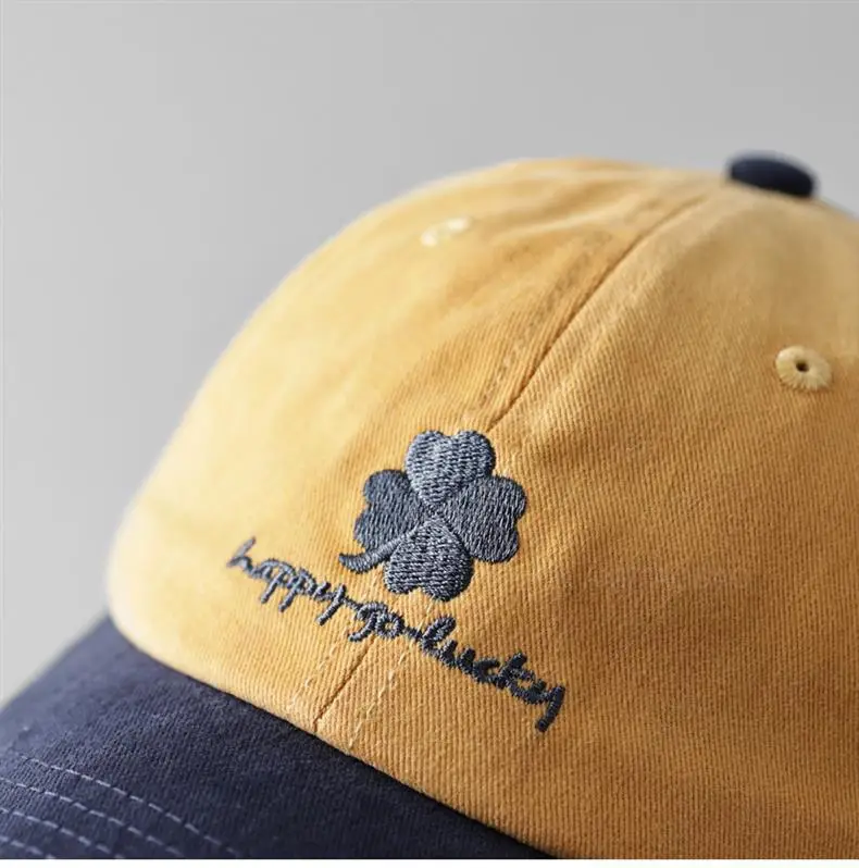 Happy Birthday Four-Leaf Clover Cap Men Women — feature 10