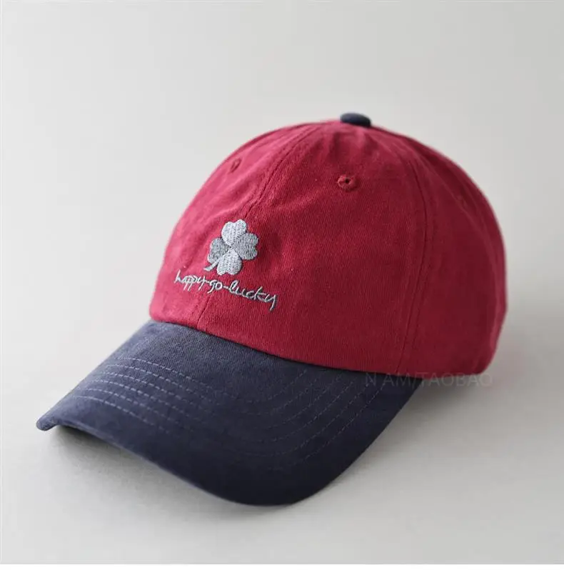 Happy Birthday Four-Leaf Clover Cap Men Women — feature 6