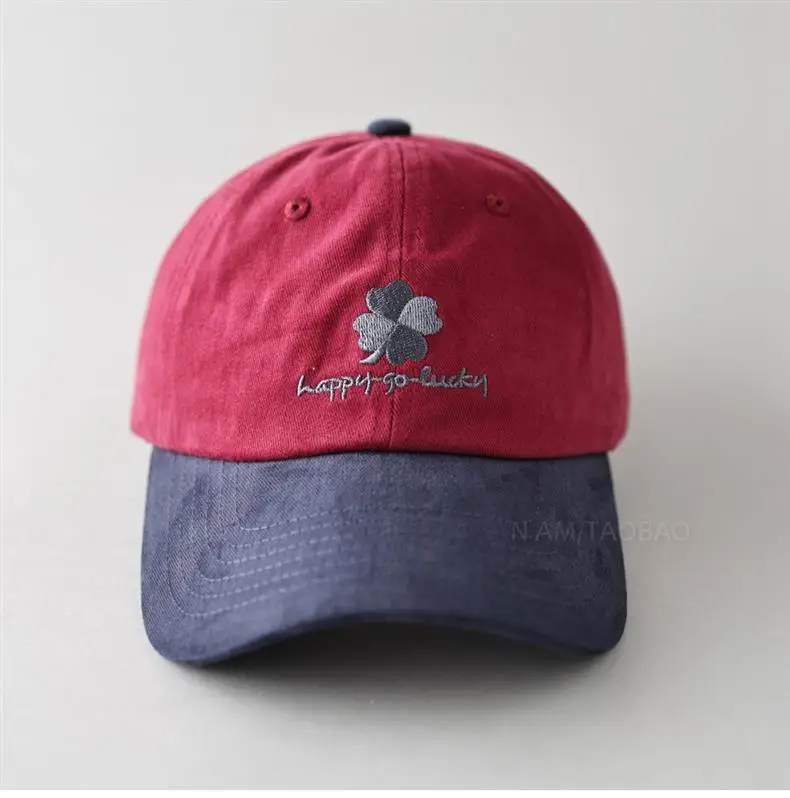 Happy Birthday Four-Leaf Clover Cap Men Women — feature 7