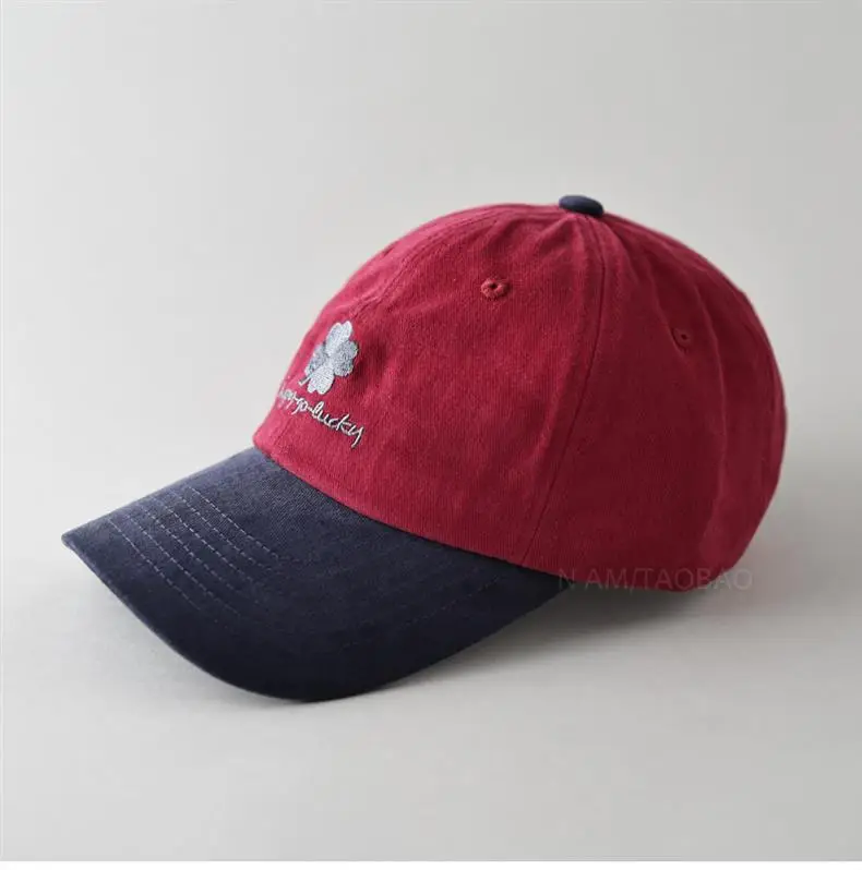 Happy Birthday Four-Leaf Clover Cap Men Women — feature 8