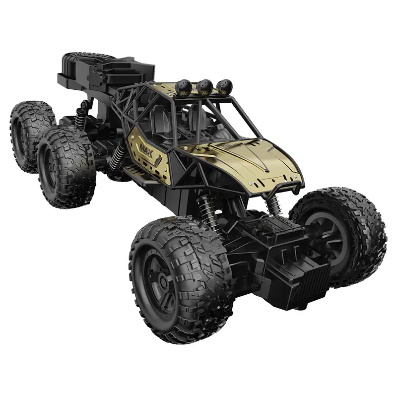 Cross-border remote control car six-wheel four-wheel drive off-road vehicle climbing car stunt car children's toy car mountain racing toy