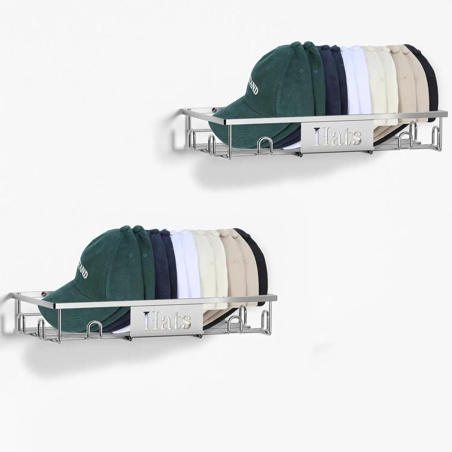Cross-border Punch-free Hat Rack for Home Storage - Image 4