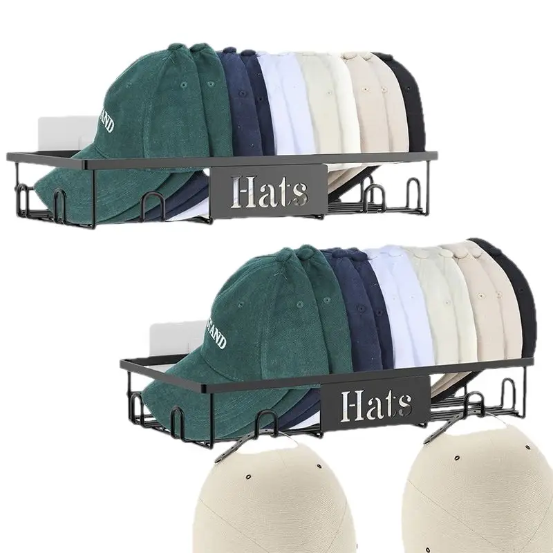 Cross-border Punch-free Hat Rack for Home Storage - Image 7