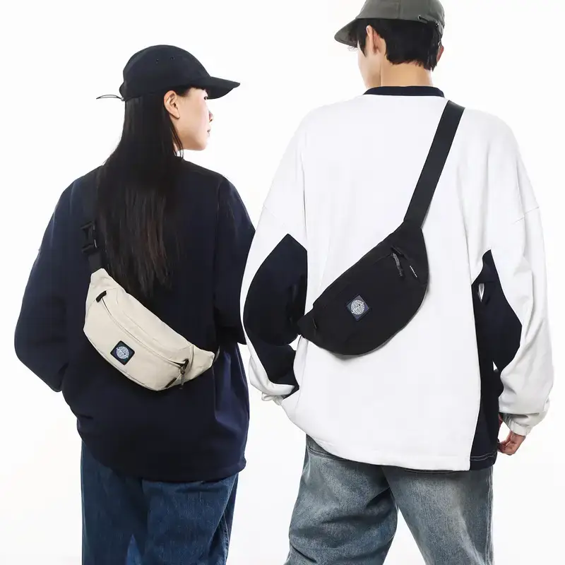 Men's Yellow Crossbody Phone Bag with Adjustable Strap - Image 11