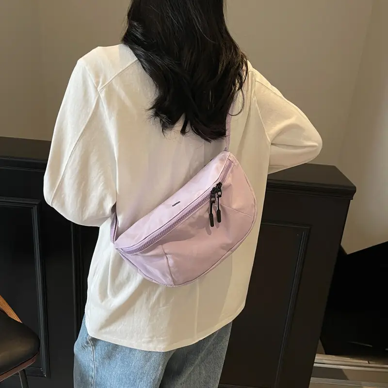 Women's Pink Waterproof Shoulder Crossbody Bag - Image 11