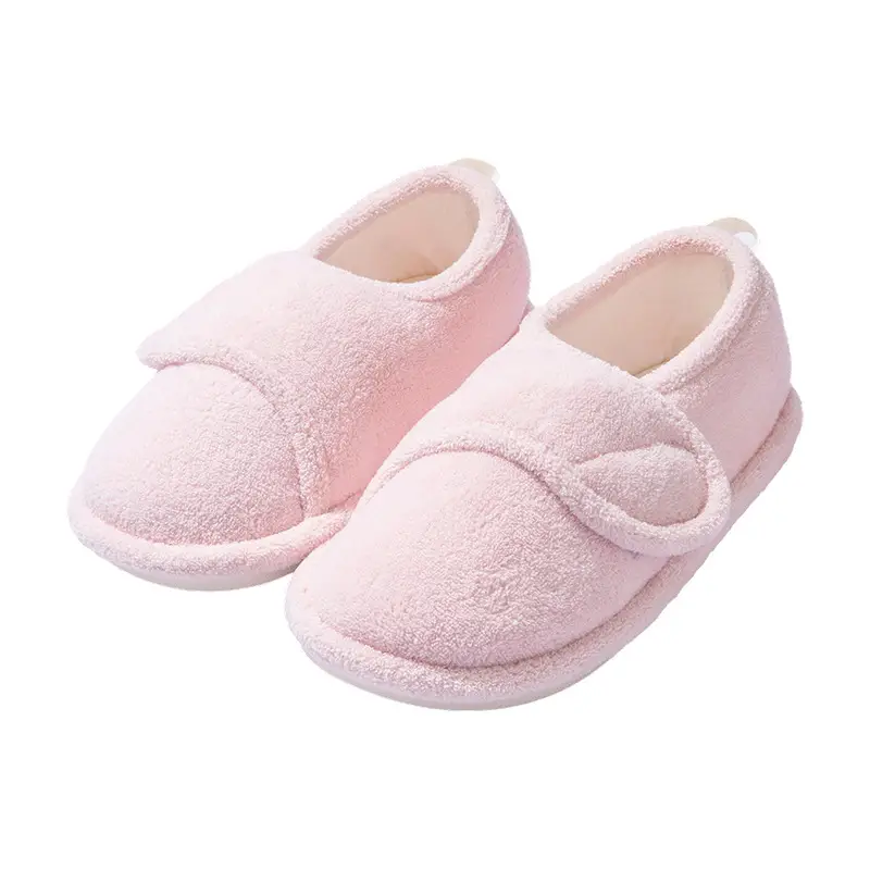 Pink Plush Maternity Slippers 2025 Winter Soft Non-Slip - Image 7
