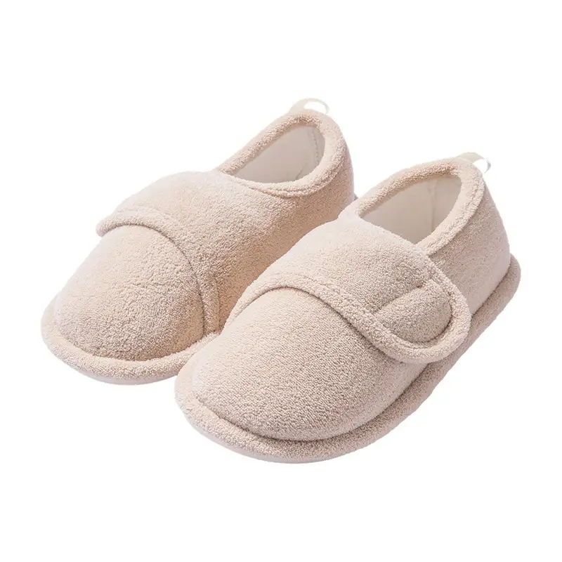 Pink Plush Maternity Slippers 2025 Winter Soft Non-Slip - Image 2