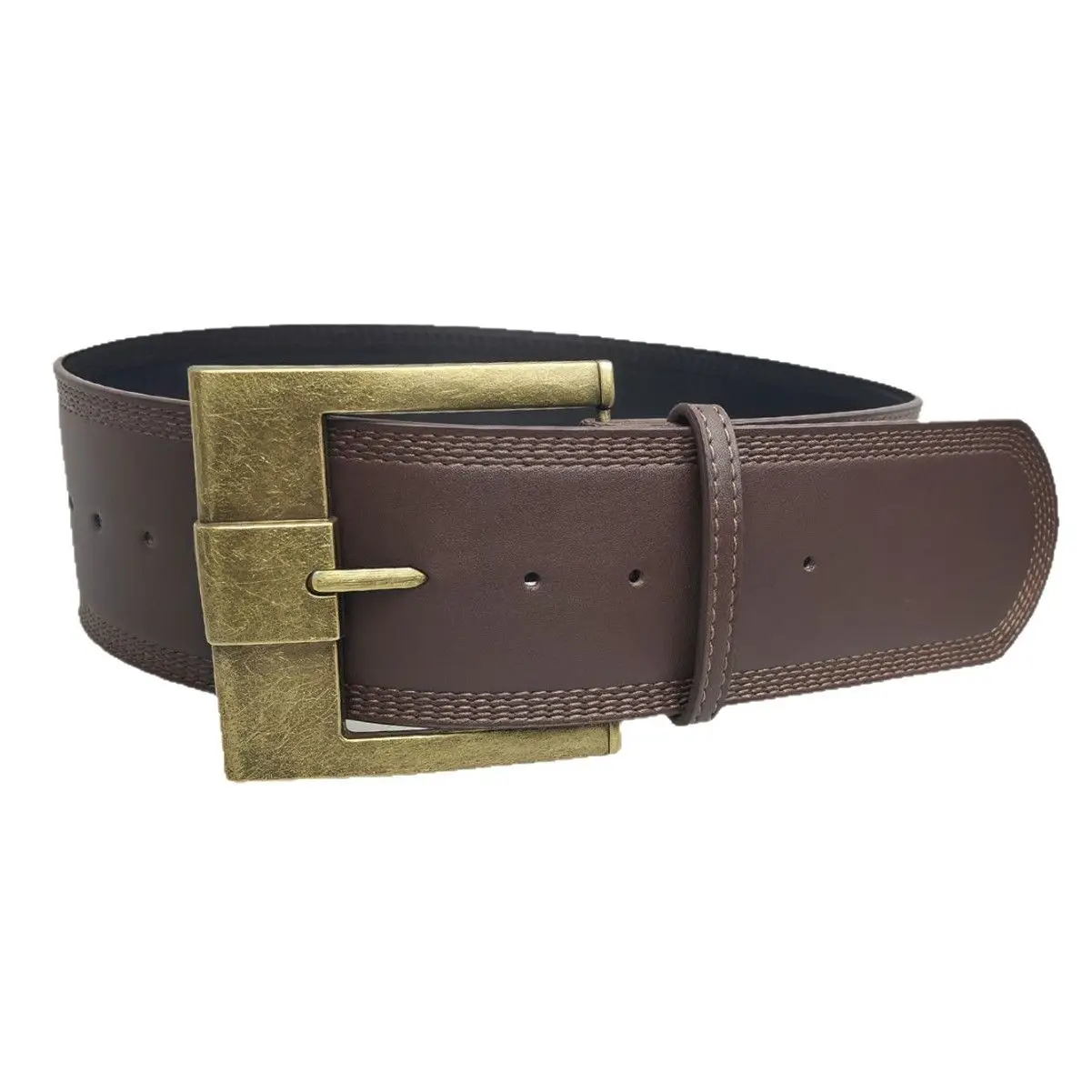 2025 Retro Brown Leather Belt for Men - Image 6