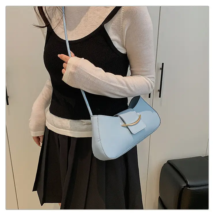 Beige Textured Shoulder Crossbody Bag for Women — feature 18