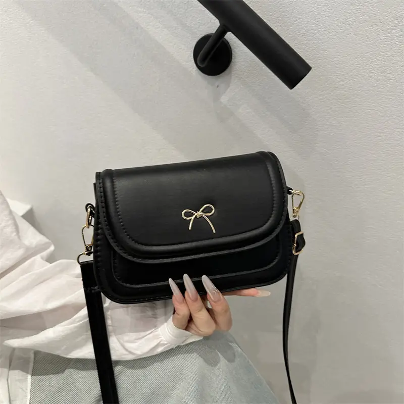 Women's Crossbody Bag White Square Design 2026 - Image 6