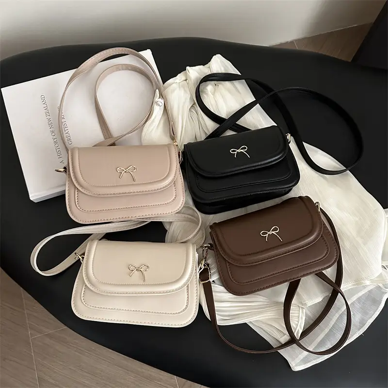 Women's Crossbody Bag White Square Design 2026 - Image 7