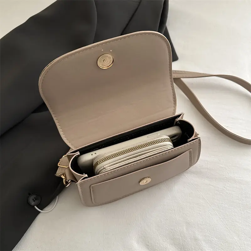 Women's Crossbody Bag White Square Design 2026 - Image 8