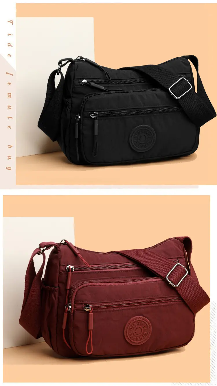 Light Gray Water-Proof Crossbody Bag for Women — feature 8