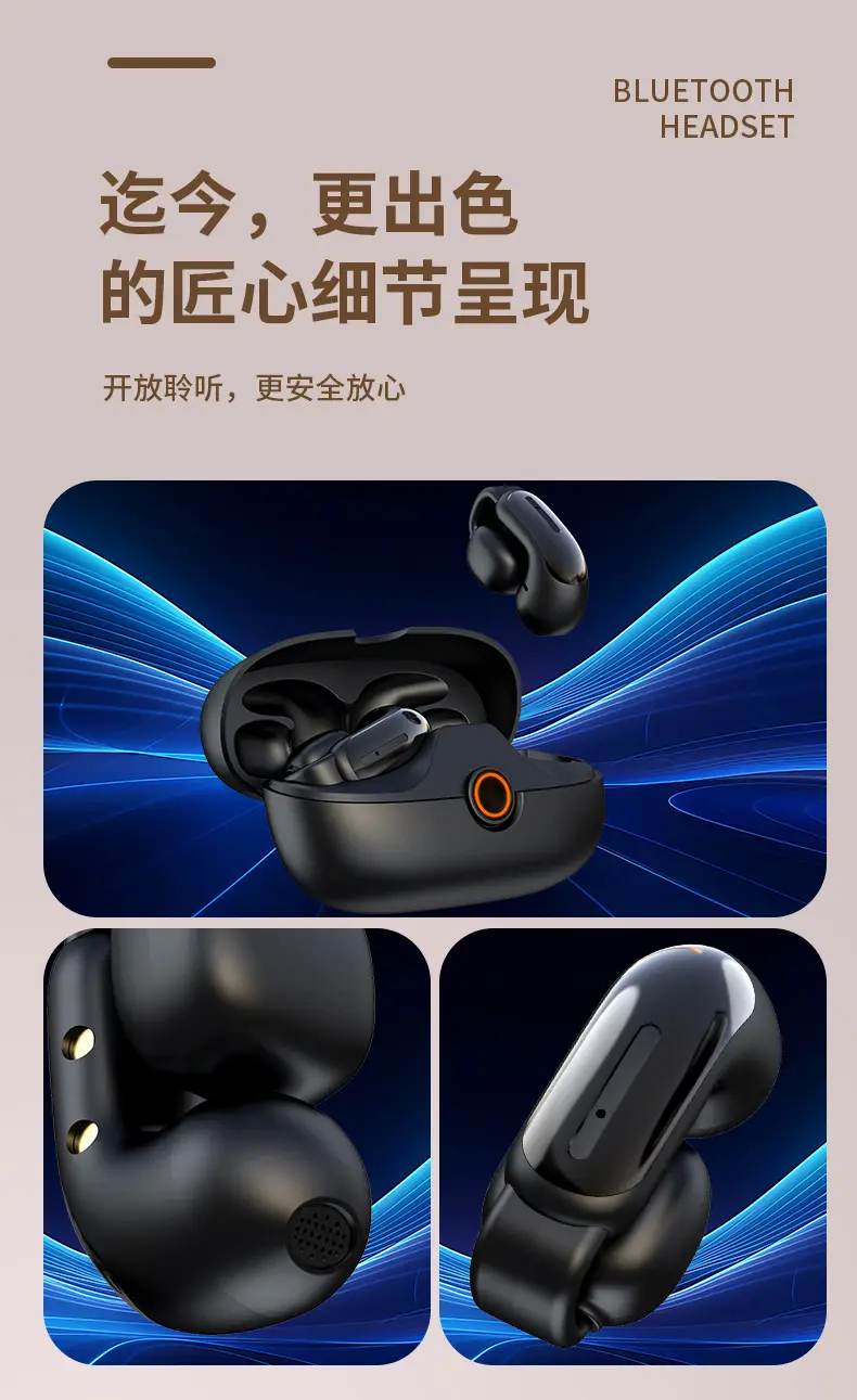 2025 Wireless Bluetooth Headset with Noise Reduction β feature 16