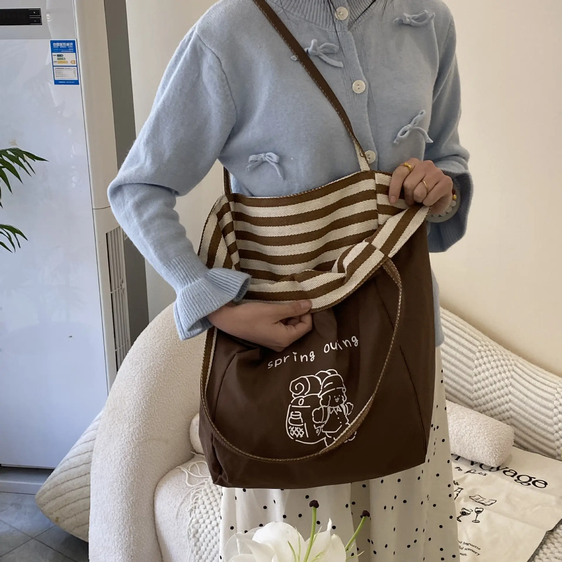 Women's Double-Sided Tote Bags 2024 New Style - Image 6