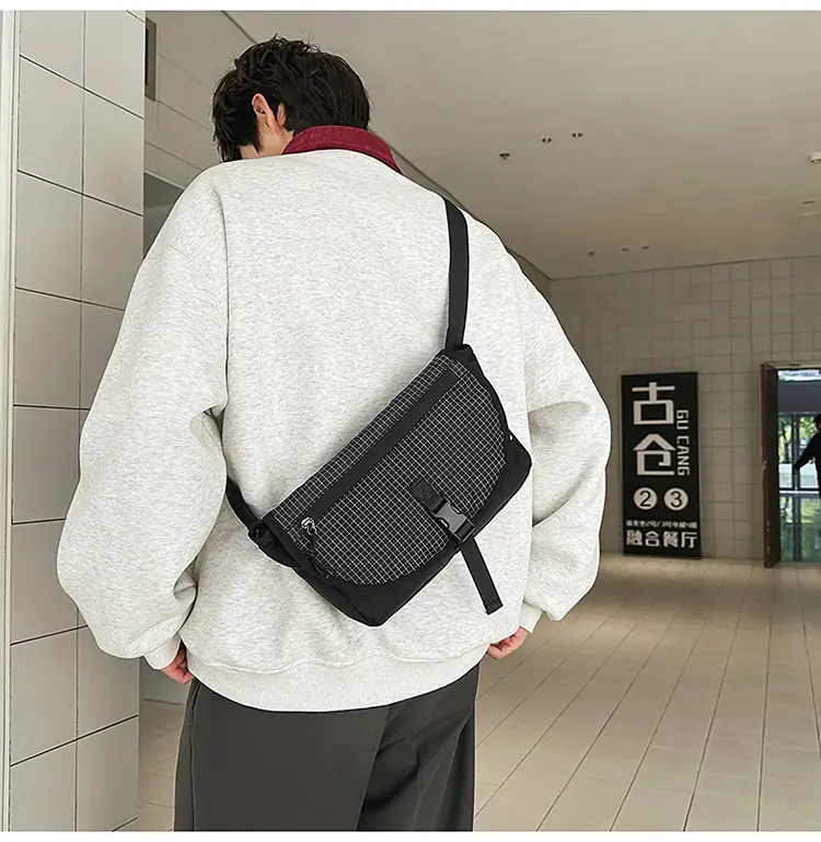 Men's Green Crossbody Bag Casual 2026 Street Fashion — feature 23