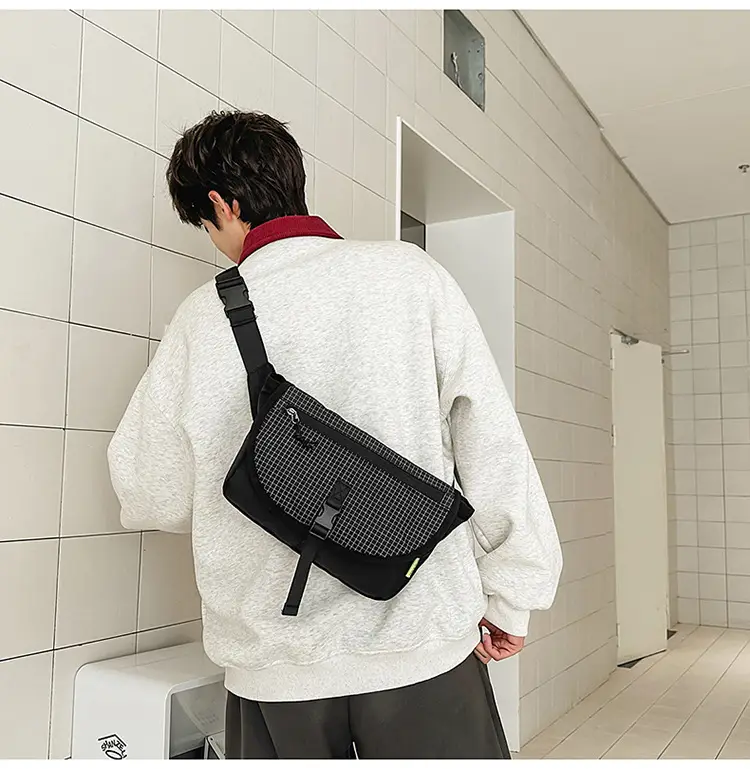 Men's Green Crossbody Bag Casual 2026 Street Fashion — feature 24
