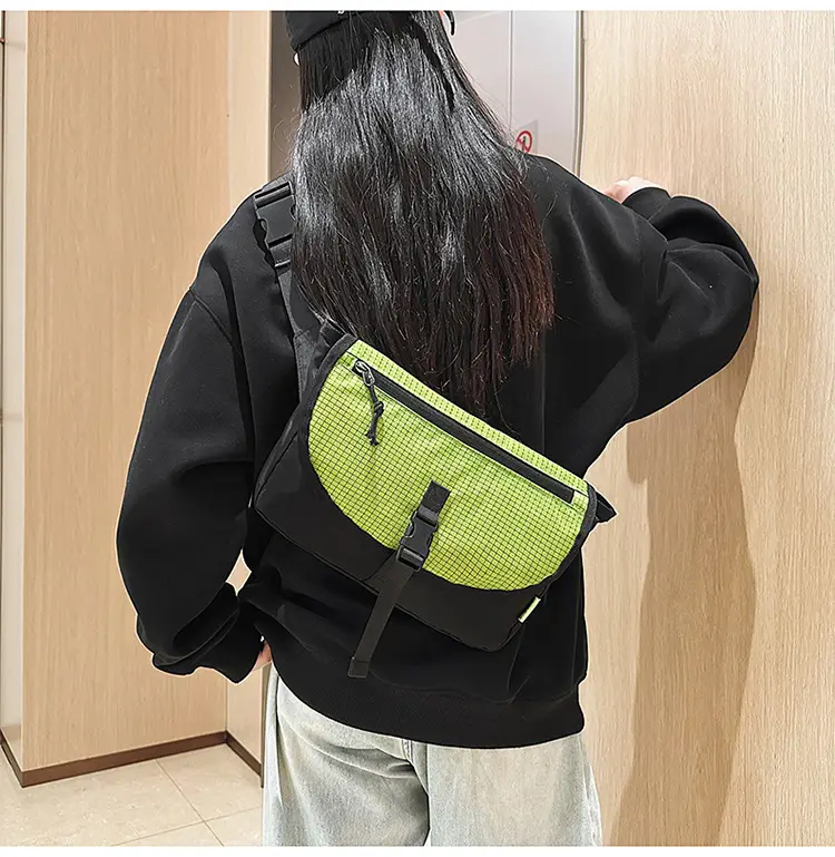 Men's Green Crossbody Bag Casual 2026 Street Fashion — feature 28