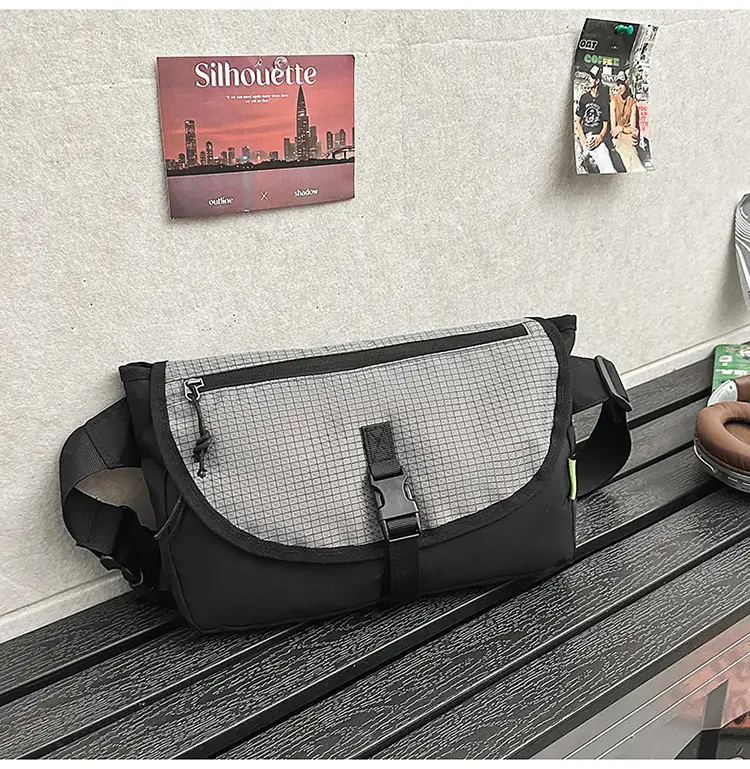 Men's Green Crossbody Bag Casual 2026 Street Fashion — feature 35