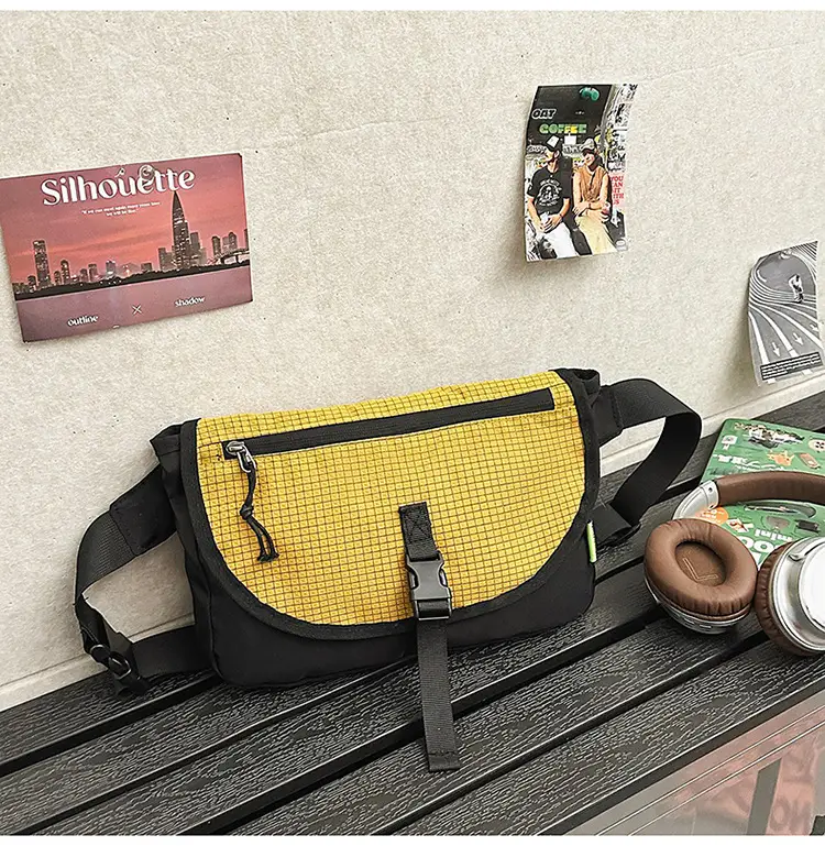 Men's Green Crossbody Bag Casual 2026 Street Fashion — feature 37