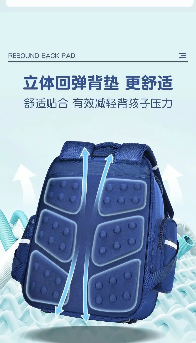 New Nezha Schoolbag Primary School One Two Three Four Five Six Large Capacity Backpack for Girls and Boys Ridge Protection Backpack — feature 4