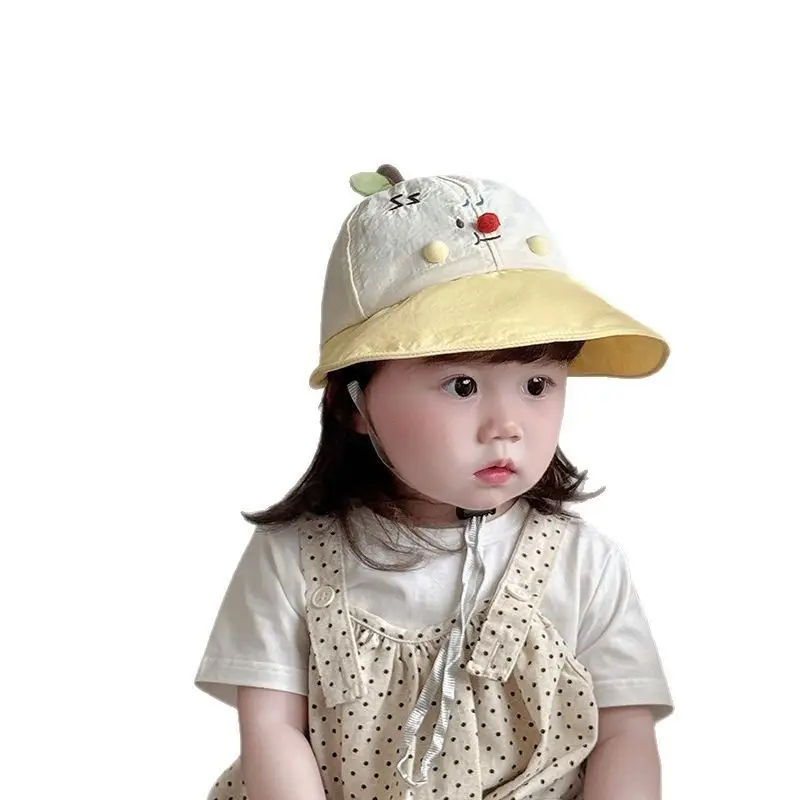 Cute Korean Style Baby Hat with Sunshade Cap - Image 6