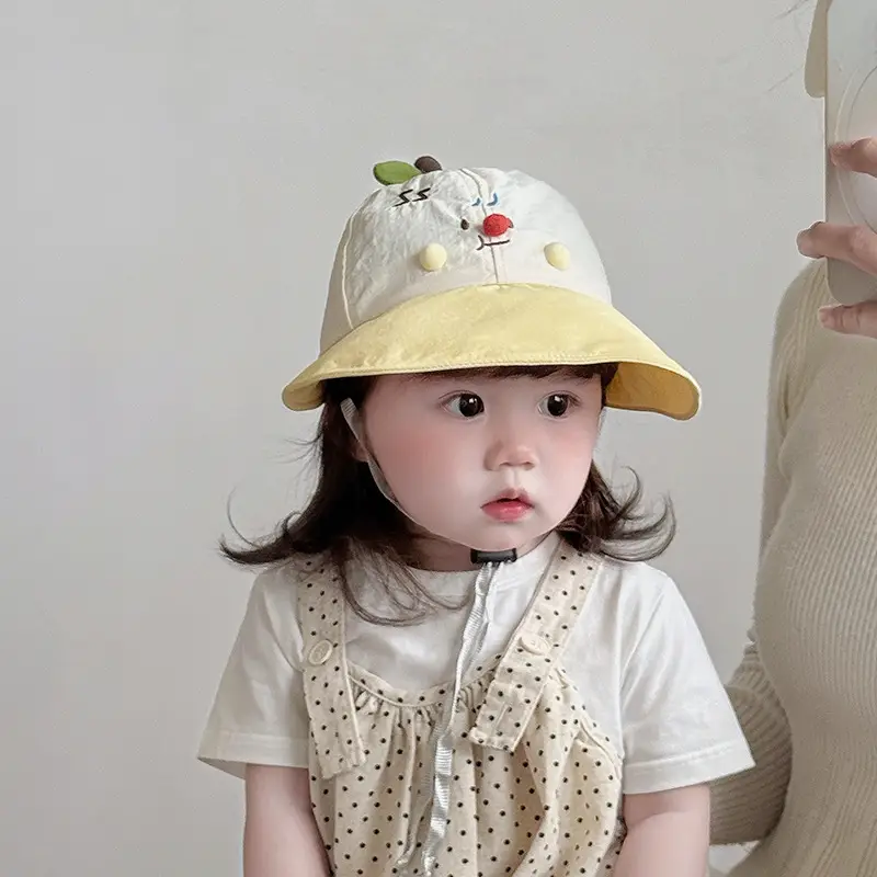 Cute Korean Style Baby Hat with Sunshade Cap — feature 4