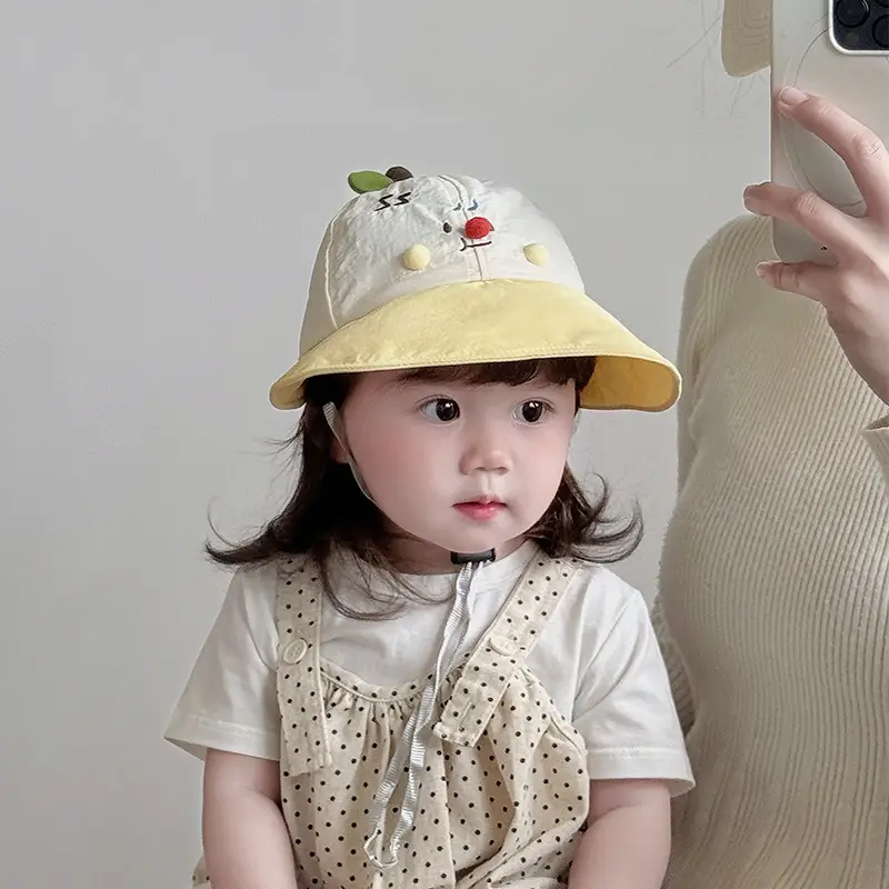 Cute Korean Style Baby Hat with Sunshade Cap — feature 6