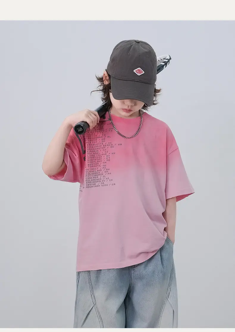 Boys Pink Cotton T-Shirt Summer 2026 — feature 10
