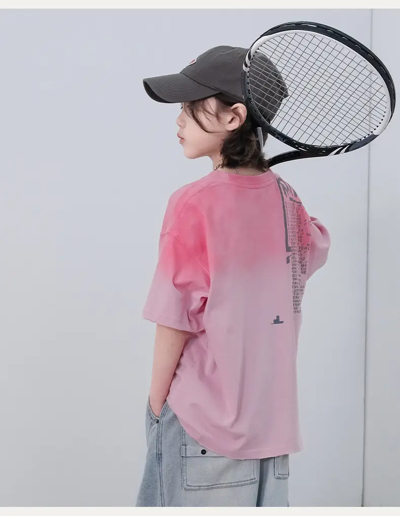 Boys Pink Cotton T-Shirt Summer 2026 — feature 11