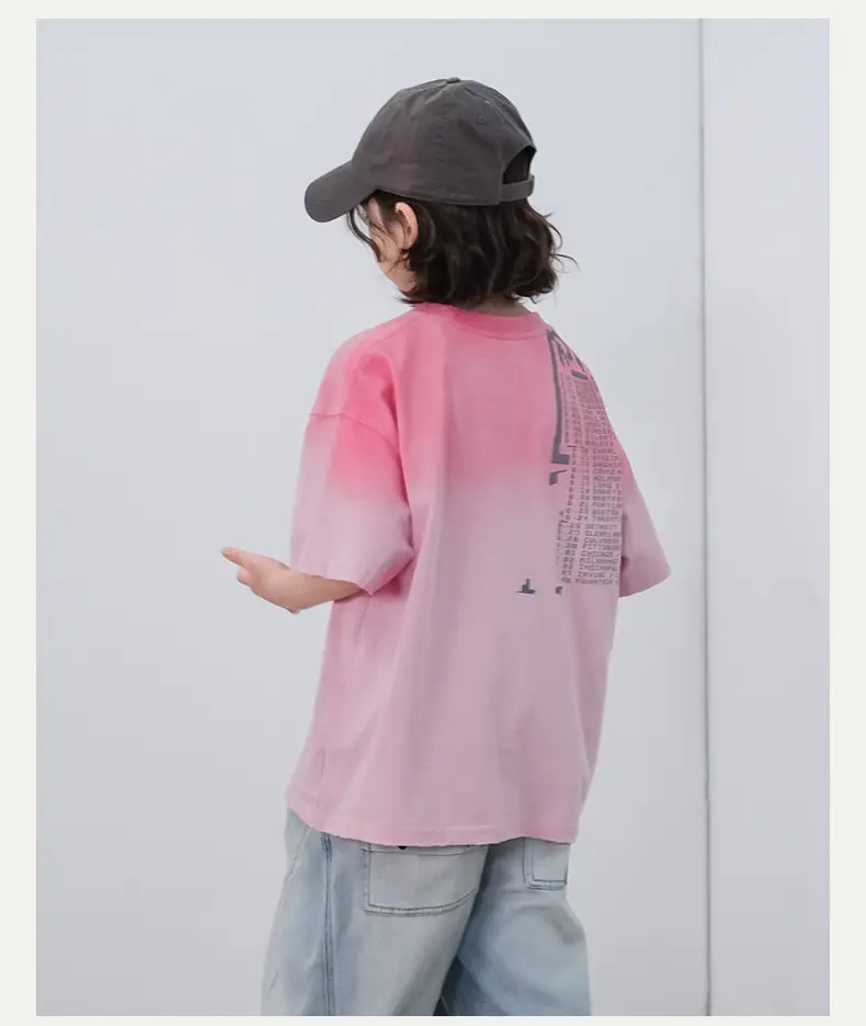 Boys Pink Cotton T-Shirt Summer 2026 — feature 6