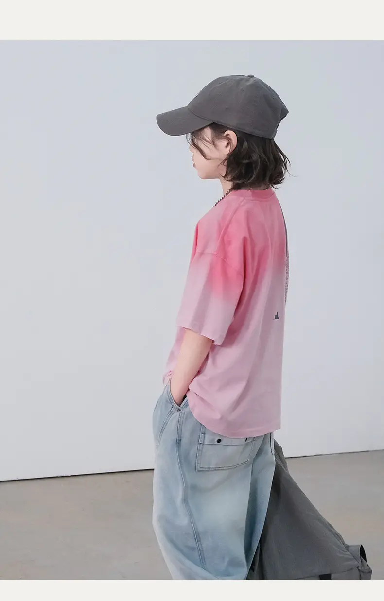 Boys Pink Cotton T-Shirt Summer 2026 — feature 8