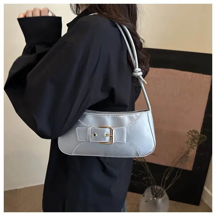 Women's Western Style Shoulder Bag White 2025 — feature 10
