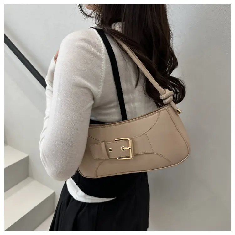 Women's Western Style Shoulder Bag White 2025 — feature 14