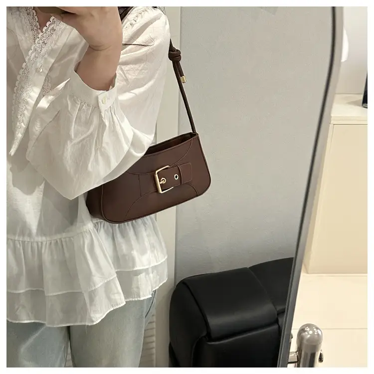 Women's Western Style Shoulder Bag White 2025 — feature 19
