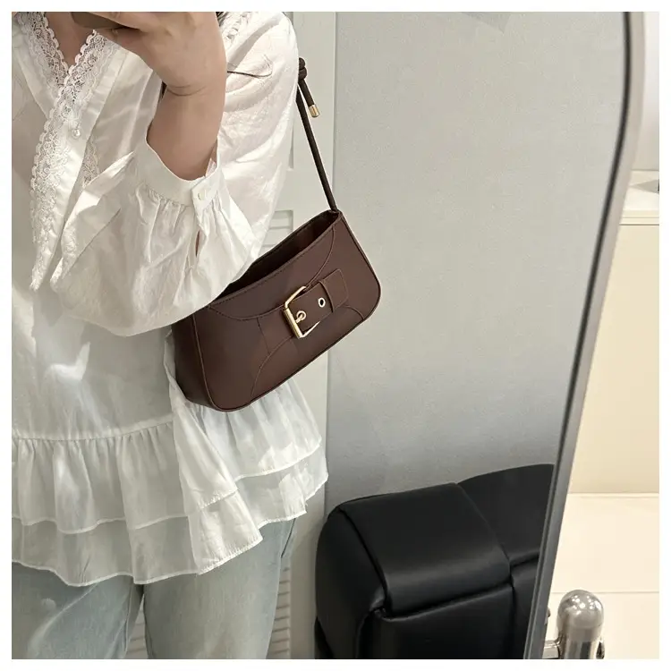 Women's Western Style Shoulder Bag White 2025 — feature 20