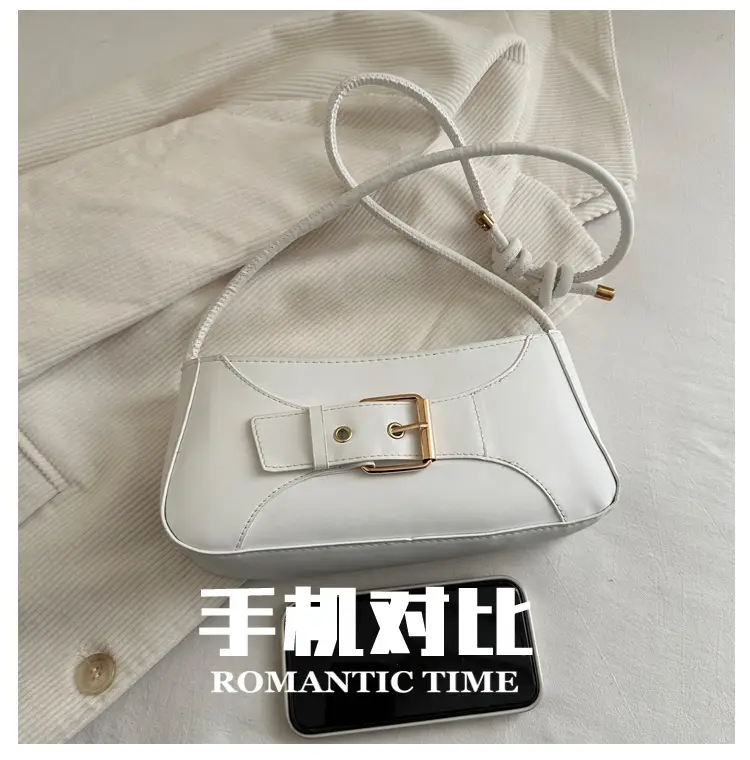 Women's Western Style Shoulder Bag White 2025 — feature 5