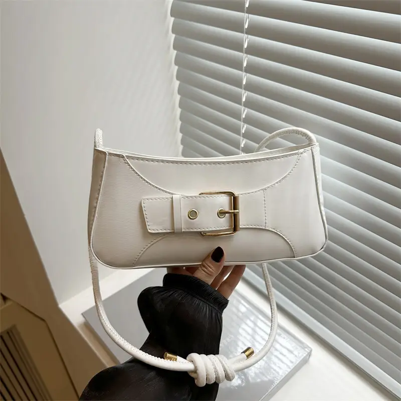 Women's Western Style Shoulder Bag White 2025 - Image 2