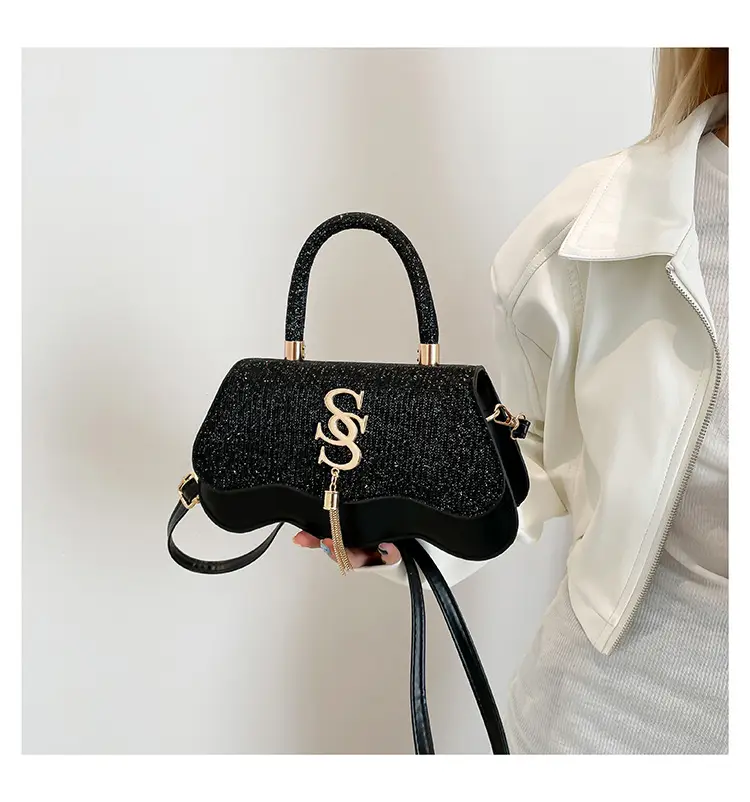 Black Sparkly Crossbody Bag for Women 2025 — feature 9