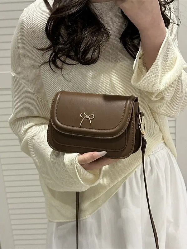 Brown Crossbody Bag for Women Spring Summer Use