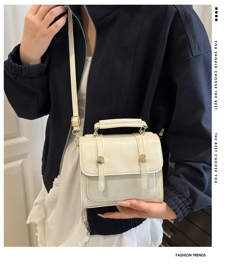Women's 2025 Spring Shoulder Crossbody Bags Red White Brown Pink Black — feature 1