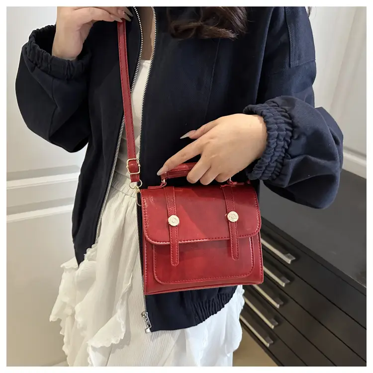 Women's 2025 Spring Shoulder Crossbody Bags Red White Brown Pink Black — feature 11