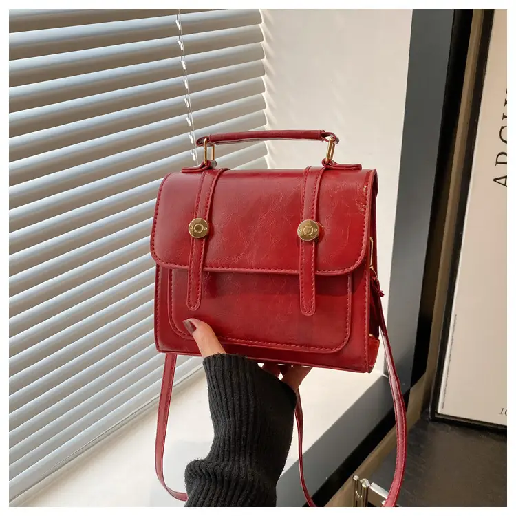Women's 2025 Spring Shoulder Crossbody Bags Red White Brown Pink Black — feature 21